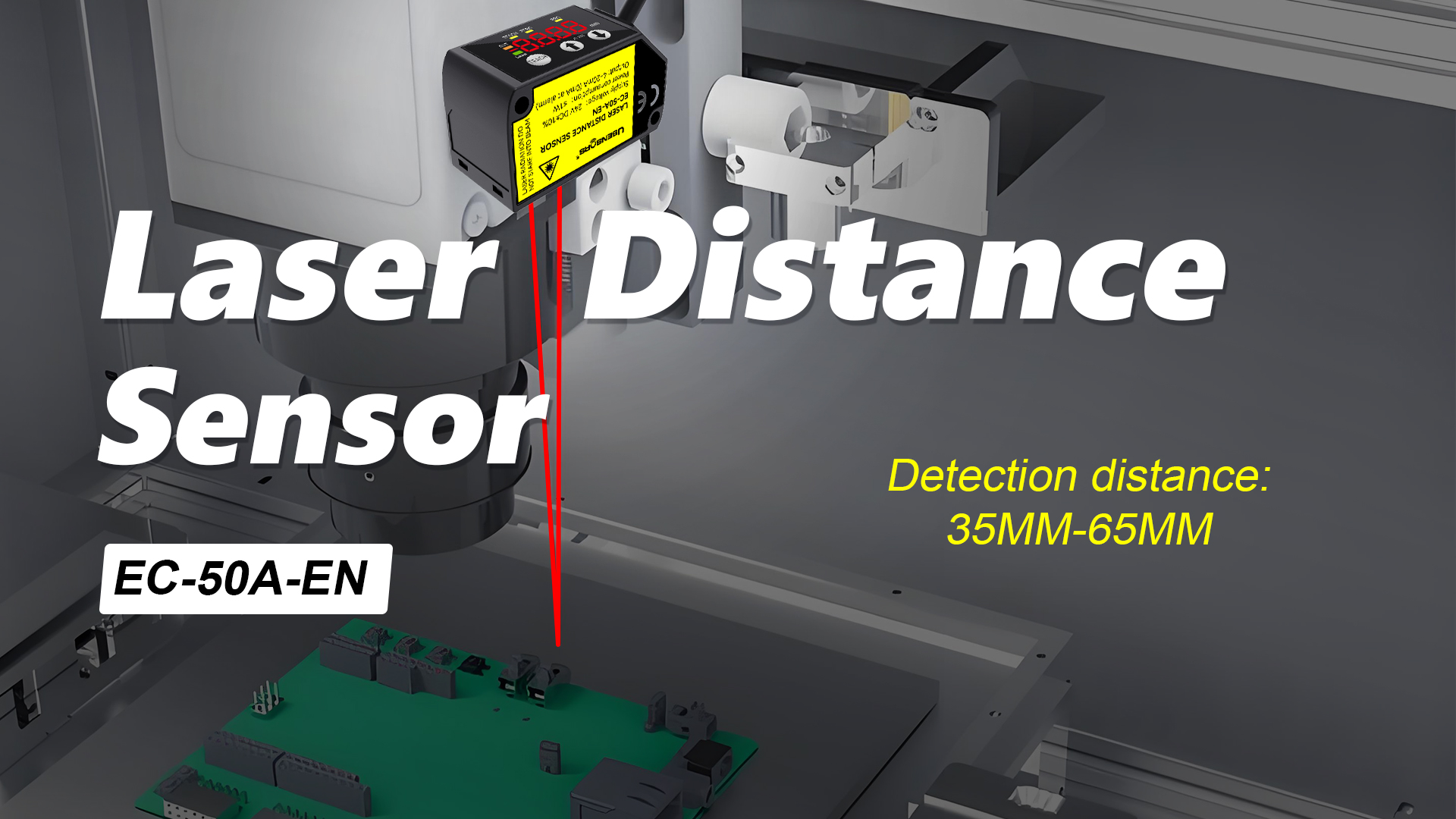 High-Precision Measurement Laser Distance Sensor for Industrial Automation